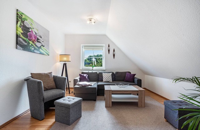 Apartamento 'Ferienwohnung Bork' con jardín privado y Wi-Fi