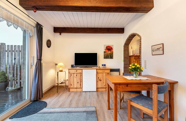 Apartamento 'Ferienwohnung 1 Hühner' con jardín compartido y Wi-Fi