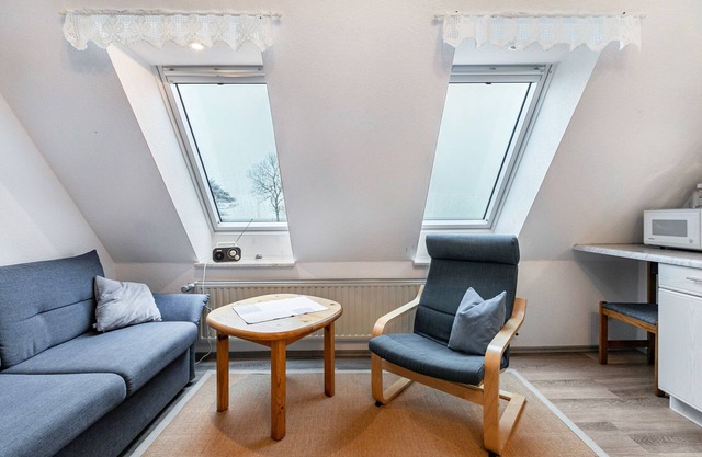 Apartamento 'Ferienwohnung 4 Schwalben' con jardín compartido y Wi-Fi