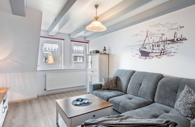 Apartamento 'Ferienwohnung Amrum' con vistas al mar, terraza compartida y Wi-Fi