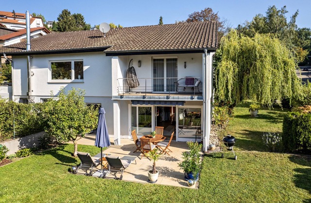 Apartamento 'Ferienwohnung Kuckucksnest' con vistas a la montaña, terraza privada y Wi-Fi