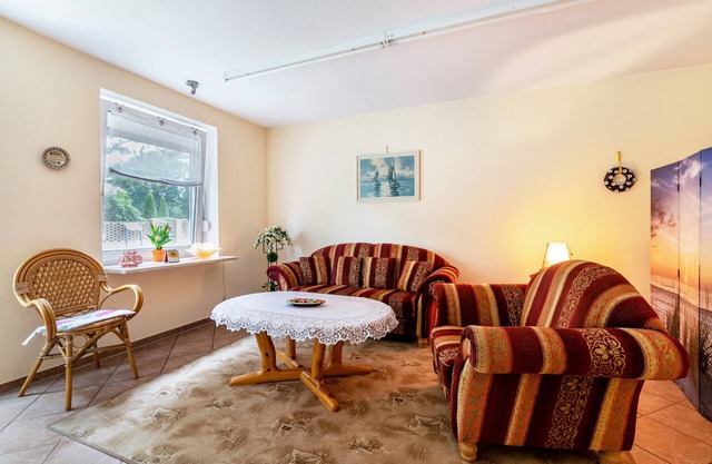 Apartamento 'Ferienwohnung 'ole Bäckerie'' con terraza compartida, jardín privado y Wi-Fi