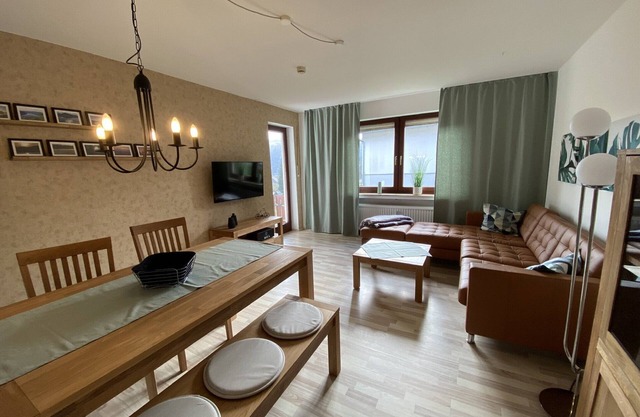 Apartamento 'Fewo Am Edersee' con jardín privado, balcón y Wi-Fi