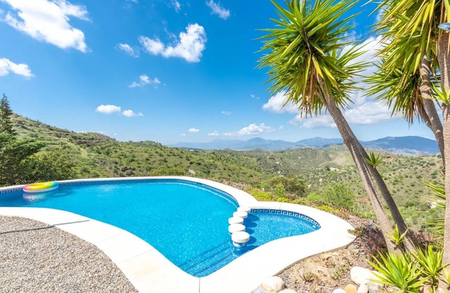Apartamento "Finca Las Nuevas Casa Maria" con vista a la montaña, piscina, jacuzzi, Wi-Fi y terraza