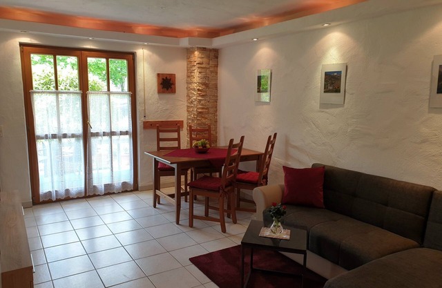 Apartment for 1-2 persons, approx. 50 m², living room, kitchen, bedroom, shower/WC, terrace
