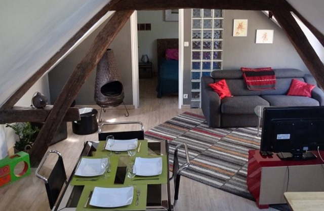 Apartamento Amfreville-la-Mi-Voie, 1 dormitorio, 4 personas