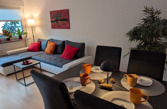 Apartamento 'Fuchsbau' con vistas al lago y balcón