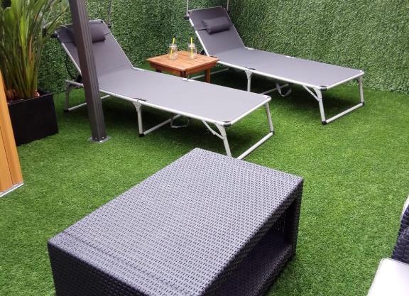apartment garden