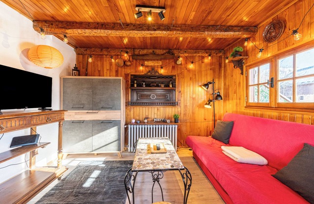 Apartamento 'Grand Balcon' con vistas a la montaña y balcón