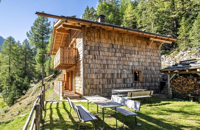 Apartamento "Grogg 608 I I" con vistas a la montaña, jardín y Wi-Fi