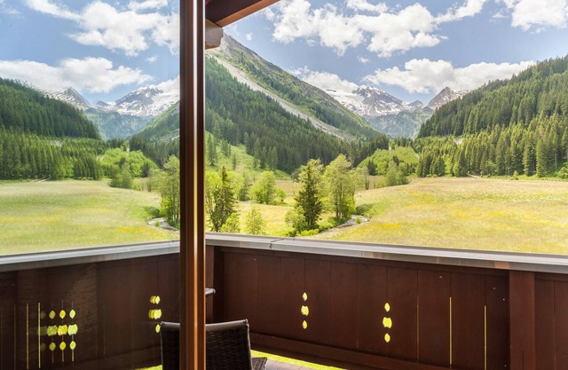 Apartamento 'Haus Marchegg - Edelweiß' con vistas a la montaña, balcón y Wi-Fi