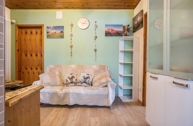 Apartamento "House Cuel Milena Folgaria - Green" con vistas a la montaña y jardín compartido