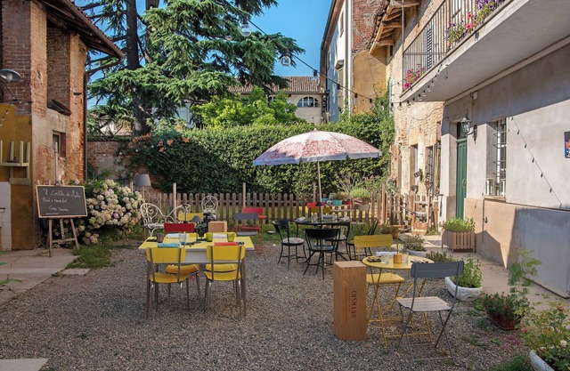 Apartamento 'Il Cortile Di Malie' con jardín y balcón compartidos