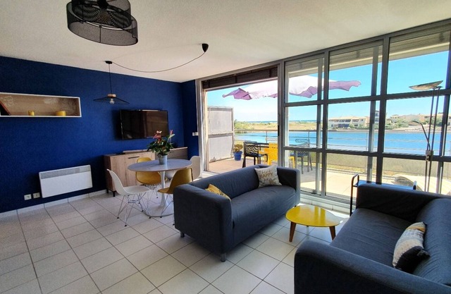 Apartamento en residencia naturista con vista al mar