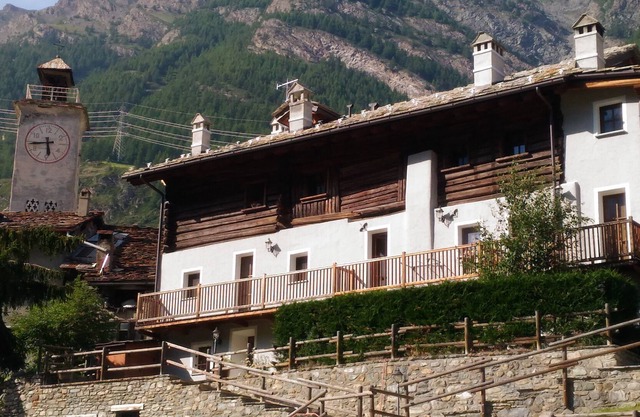Picardía característica en el parque Gran Paradiso.