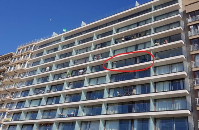 Apartamento en Blankenberge con vistas al mar