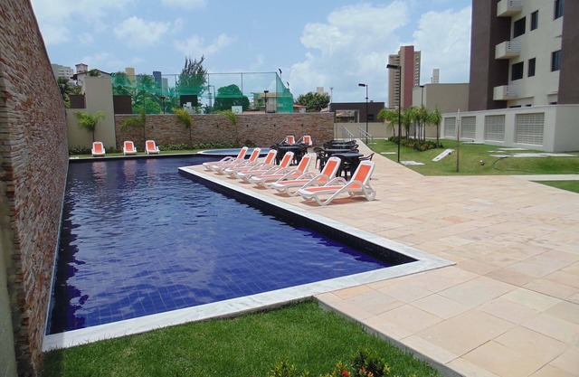 APARTMENT in Ponta Negra- Recanto Flor&Estrela, in a gated community