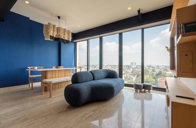 Departamento en CDMX con Gym y co-working