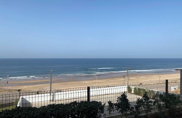 Apartment in Prestigia plage des nations with garden and direct access to the sea.