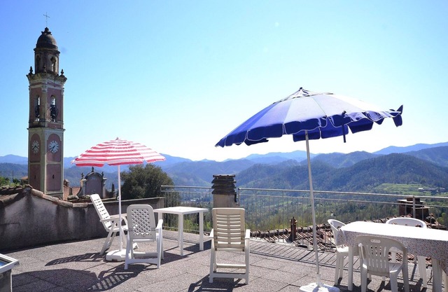 Acogedora casa de vacaciones con terraza