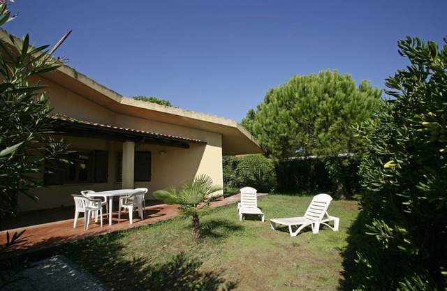 Apartamento en villa a 150 metros de la playa de Giannella
