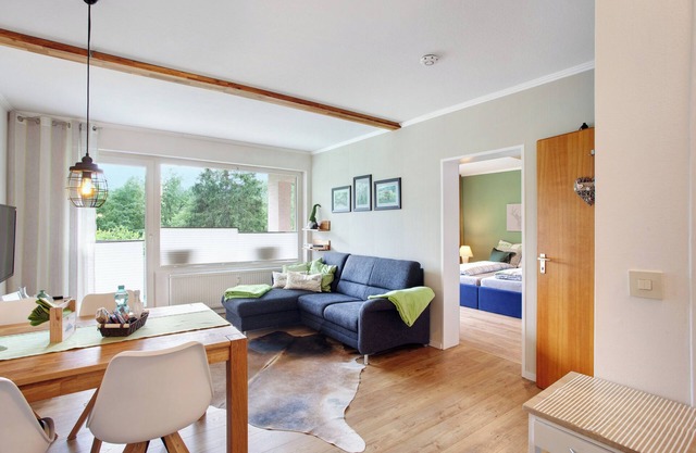 Apartamento 'Kleine Auszeit' con jardín compartido, balcón y Wi-Fi
