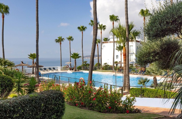 Apartamento "La Perla de Marakech 5" con vistas al mar, piscina compartida y Wi-Fi