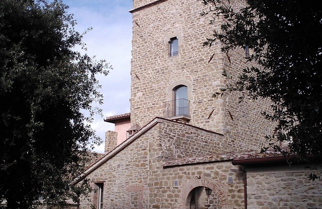Apartamento situado en el Baglioni-Pompili Rocca del siglo XIV.