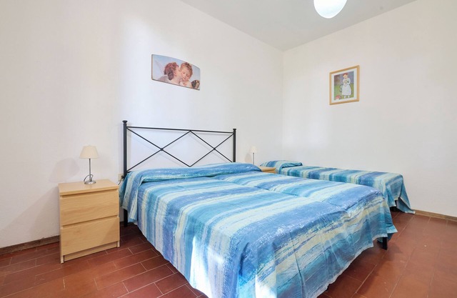 Apartamento 'Mare Etrusco 5' con jardín compartido y Wi-Fi