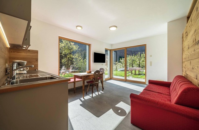 Apartamento 'Mayrhof Vergissmeinnicht' con vistas a la montaña, Wi-Fi, balcón y jardín
