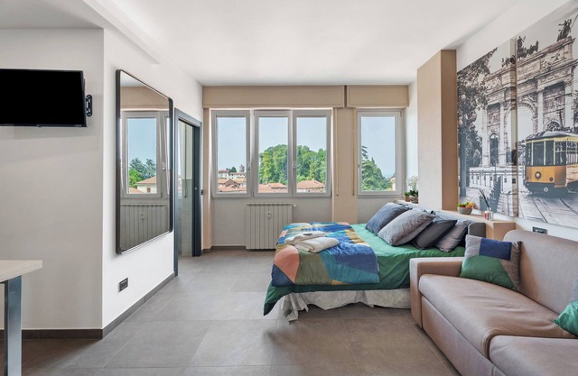 Apartamento 'Milano' con vistas a la montaña y Wi-Fi