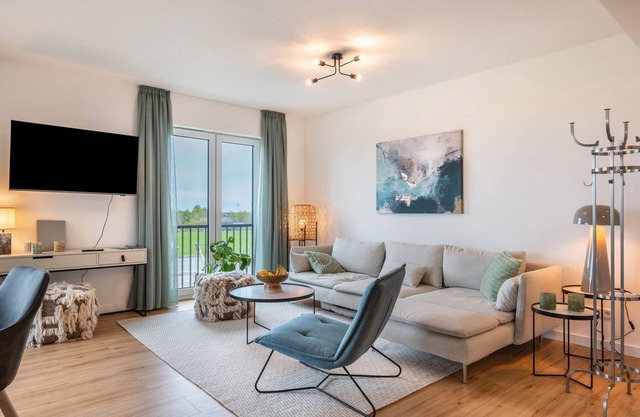 Apartamento 'Möwe' con vistas al mar y Wi-Fi
