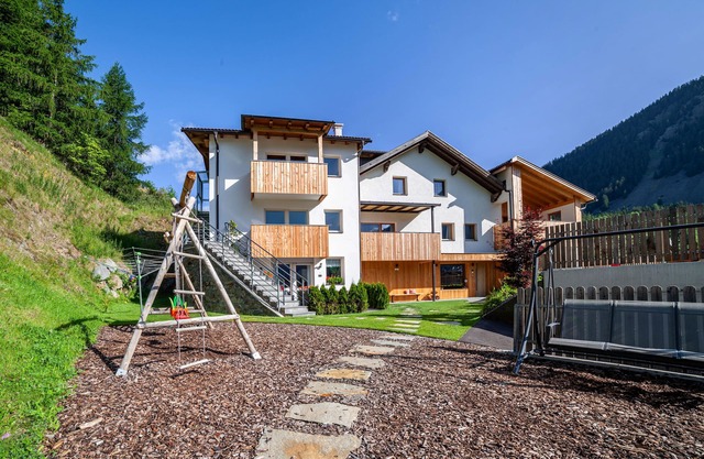Apartamento 'Mühlanderhof Apt Klopairspitze' con terraza compartida y Wi-Fi