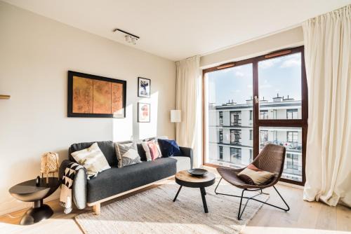 Apartment near Chopin Airport with parking place