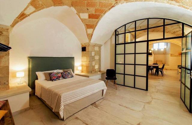Apartment 'Oikia Giuggianello Le Bey Elsa' in Puglia with Wi-Fi, A/C & Shared Garden; Parking Available