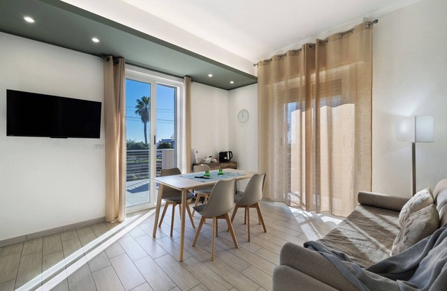 Apartamento 'Orizzonte' con terraza privada, Wi-Fi y aire acondicionado