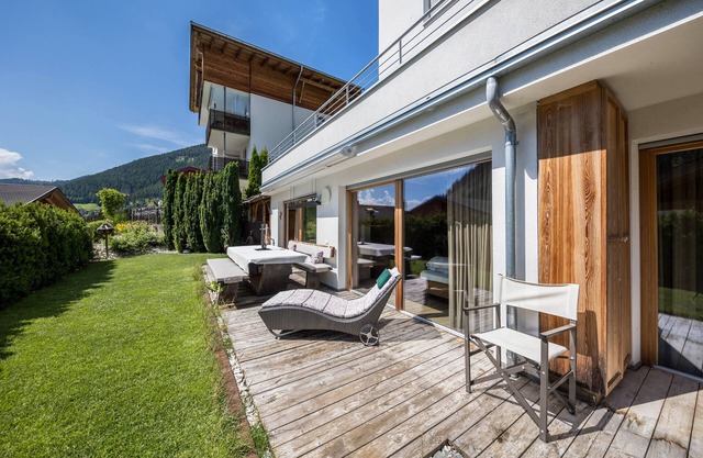 Apartamento 'Residence Latemarblick' con vistas a la montaña, terraza privada y Wi-Fi