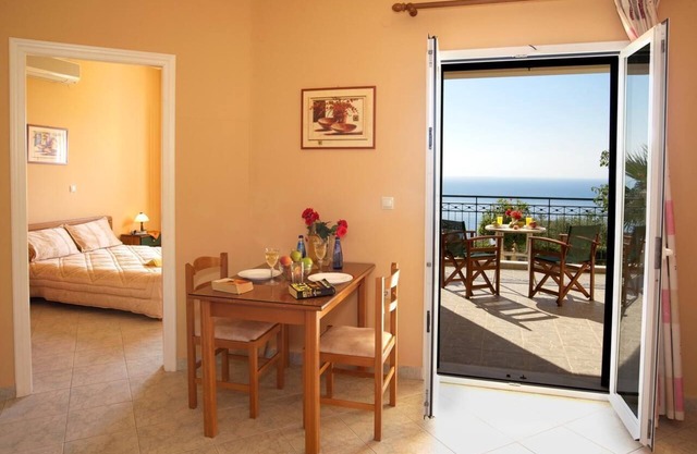 Apartamento "Ria 2" con vistas al mar, balcón y Wi-Fi