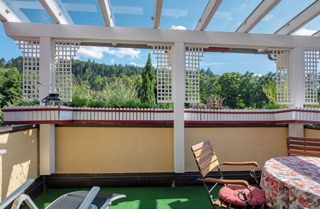 Apartamento 'Schwalbennest' con vistas a la montaña, terraza privada y Wi-Fi