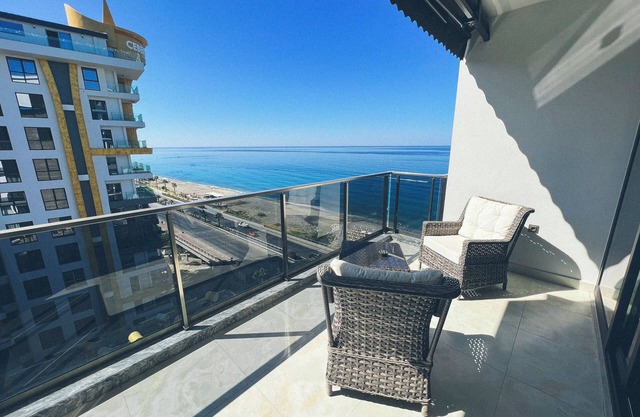 Apartment, SeaView, Pool, Sauna, Gym, Garden, Kids Club, Hamam, Alanya-Mahmutlar