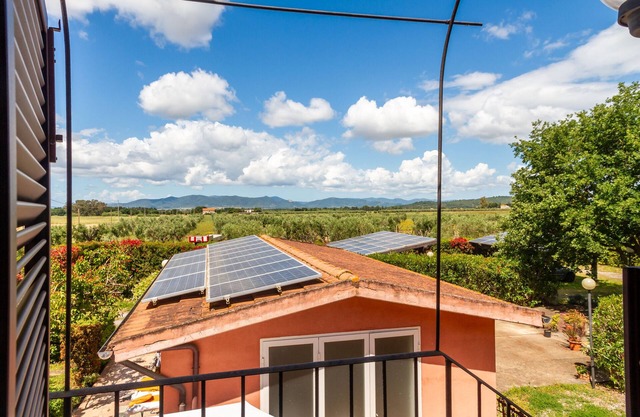 Apartamento 'Stefano' con jardín compartido, Wi-Fi y aire acondicionado