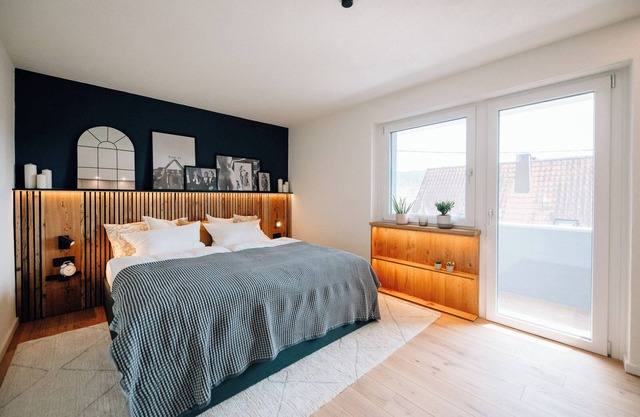Apartamento 'Tauberblick' con terraza compartida, jardín privado y Wi-Fi
