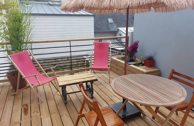 Apartamento 'Terrasse - Morgat Plage' con terraza privada y Wi-Fi