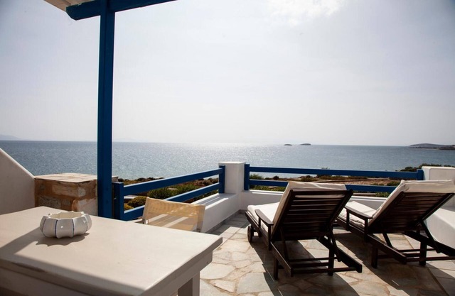 Apartamento 'The Aegean Junior Suite' con vistas al mar, Wi-Fi y aire acondicionado