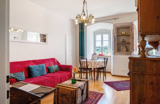Apartamento 'Tresorzimmer - Studio' con vistas a la montaña, terraza compartida y Wi-Fi