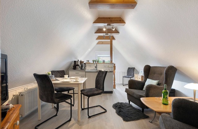 Apartamento 'Ferienwohnung Tüchsen' con terraza compartida, jardín compartido y Wi-Fi
