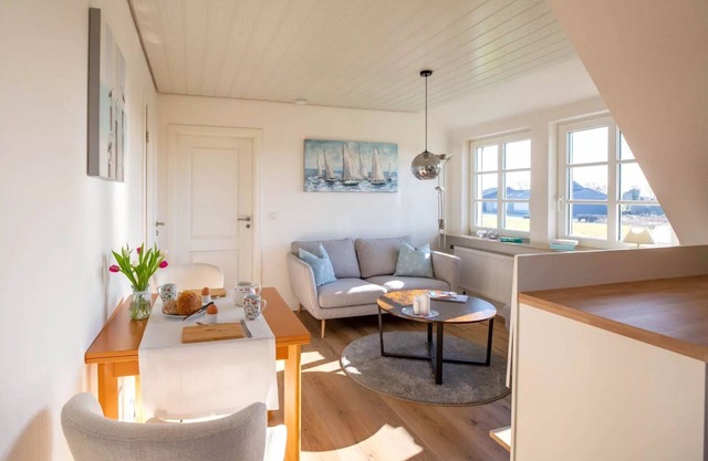 Apartamento 'Urlaub An Der Nordermühle' con jardín compartido y Wi-Fi