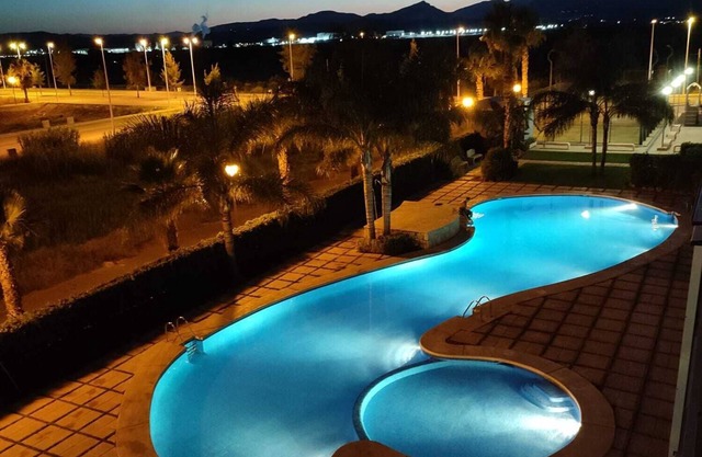 Apartment "Velas Blancas" with Shared Pool, Private Terrace & Wi-Fi