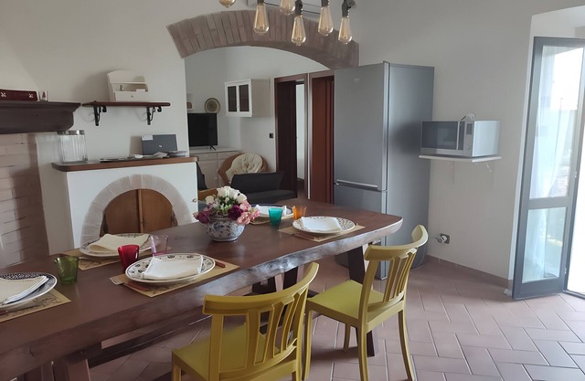 Apartamento 'Ville' estancia en granja con vistas a Siena