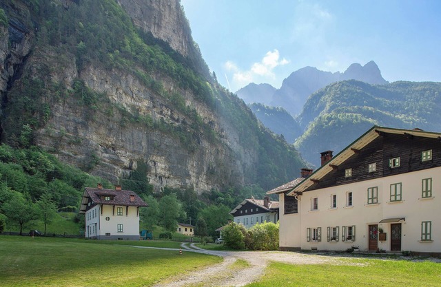 Apartamento 'Villa Stanga' con vistas a la montaña, jardín privado y Wi-Fi